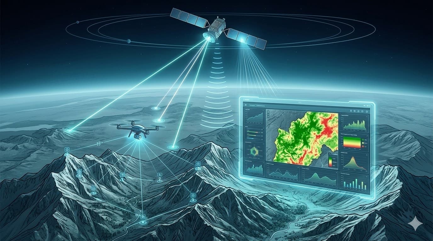 多源遥感定量监测
